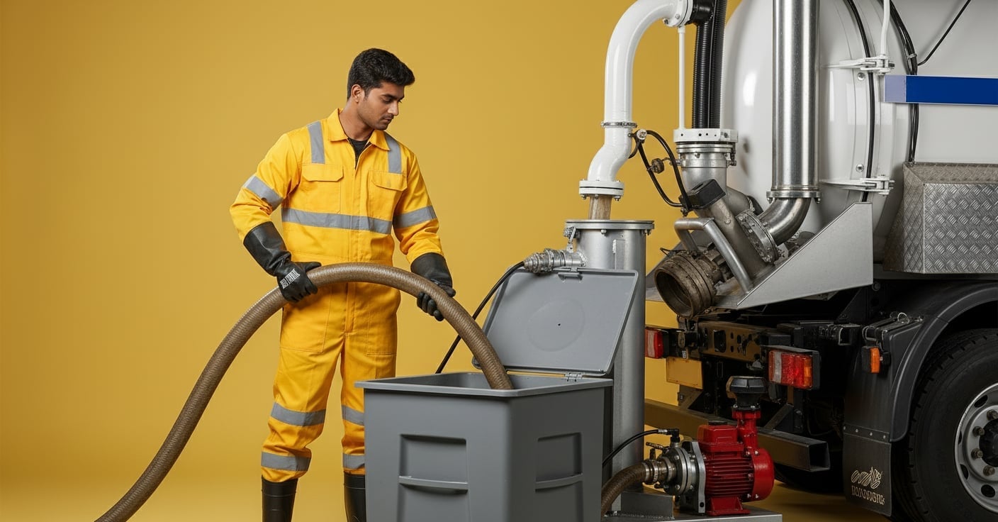 Industrial Vacuuming Services Background